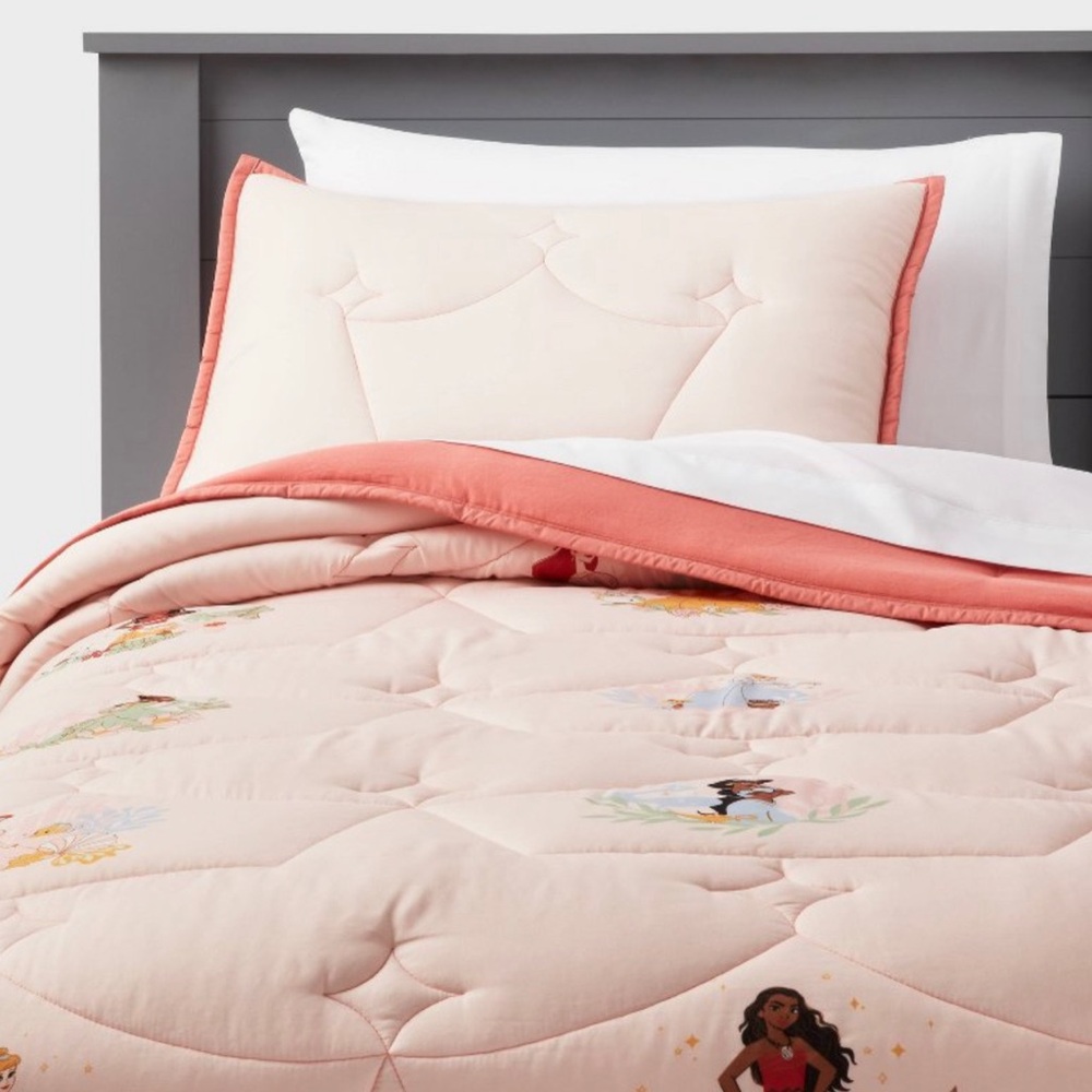 Full/Queen Princess Characters Kids' Quilt -The Disney Collection by Pil…